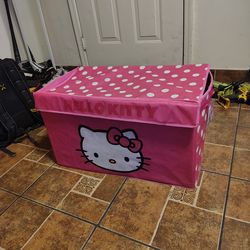 Hello Kitty storage trunk