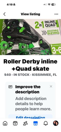 Roller derby inline skates