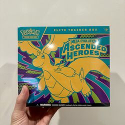 Pokemon Ascended Heroes Elite Trainer Box