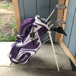 Kid’s Golf Bag and Clubs