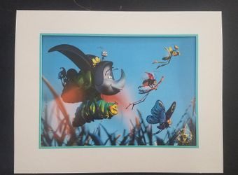 Original Disney Bug's Life Lithograph