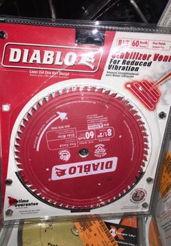 Diablo 8-1/2 in. x 60-Teeth Fine Finish Saw Blade