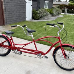 Sweet For The Beach Electra Hellbetty 3i Tandem Cruiser Beach