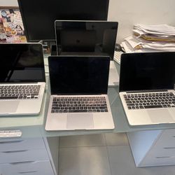💻 4 MacBooks Bundle – MacBook Air & Pros – Working + Parts – 1TB, 16GB RAM