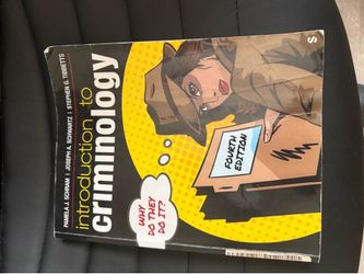Introduction to Criminology why do they do it