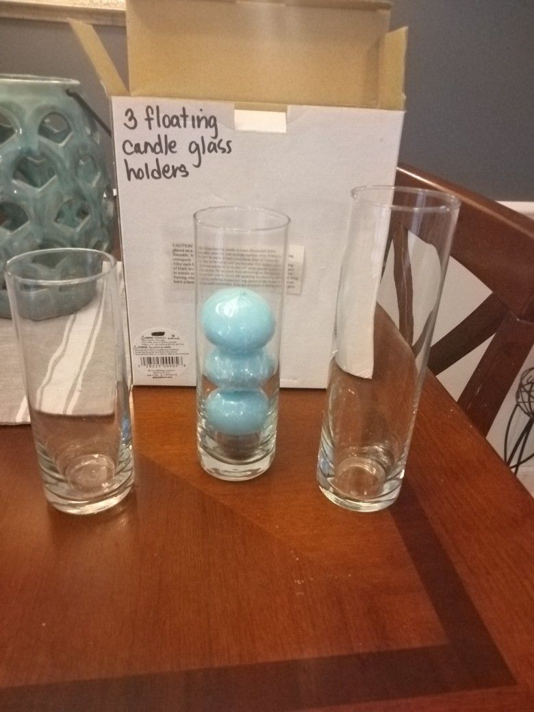 Floating Candle Holders- New In Box