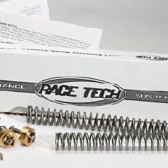 Harley Davidson Race Tech front fork suspension kit with gold valve cartridge emulators for Sportser (Brand New)