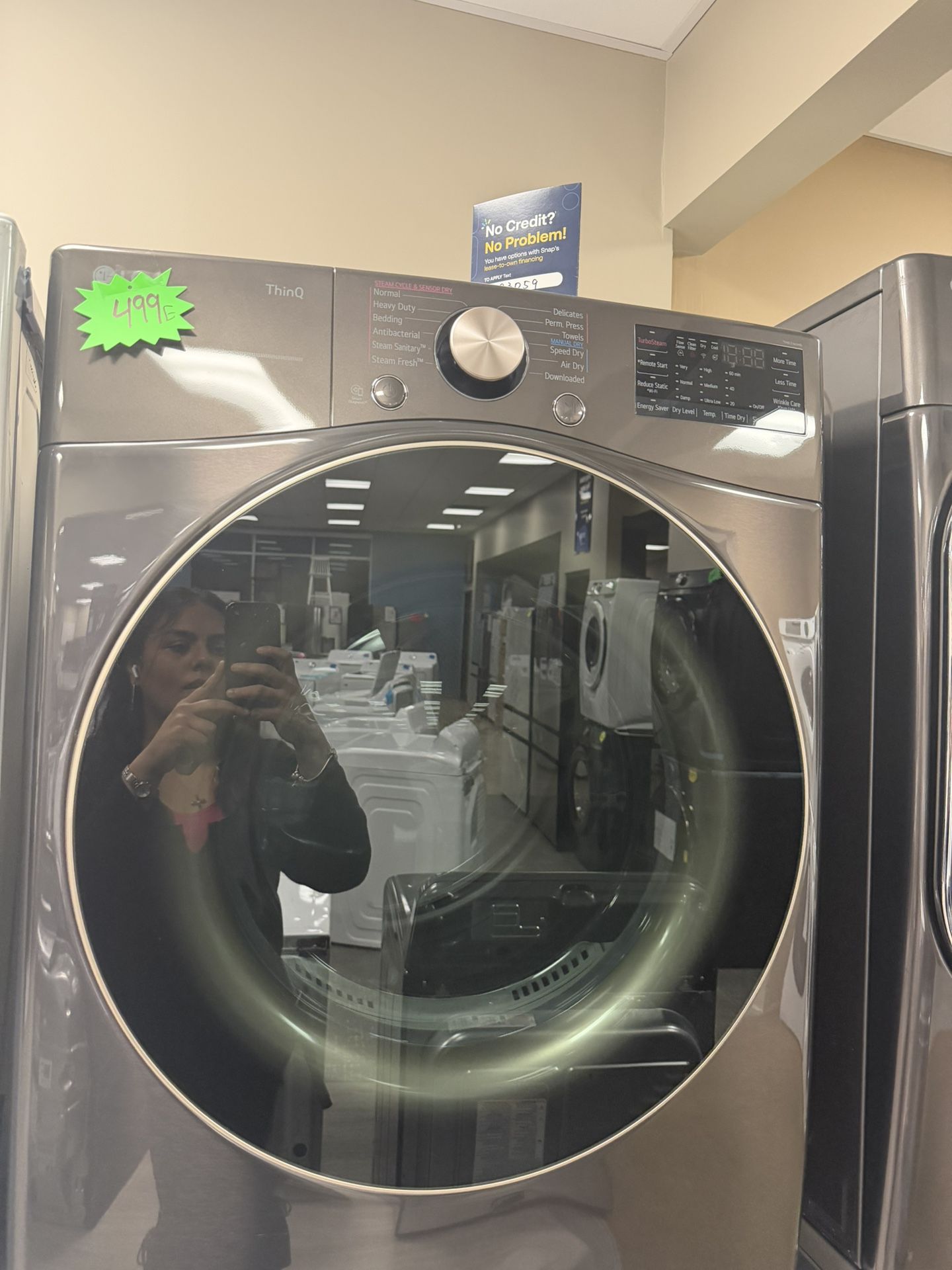 Lg Thin Q Electric Dryer