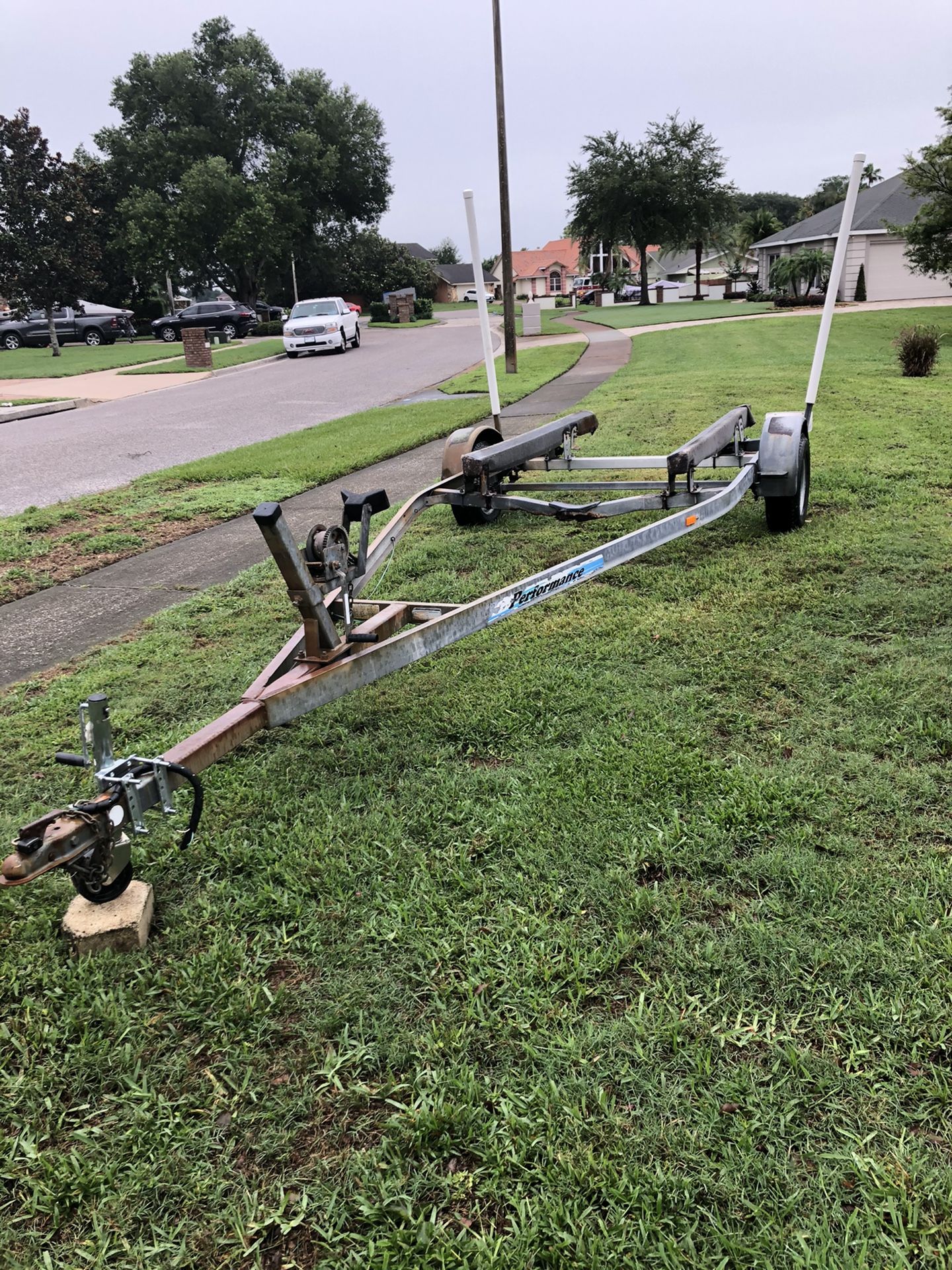 21’ Performance Boat trailer