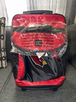 Cardinals football team rolling cooler