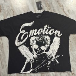 Mixed Emotions Black Angel Tee