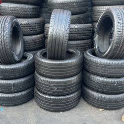 235/45R18 MICHELIN A SET OF FOUR USED TIRES