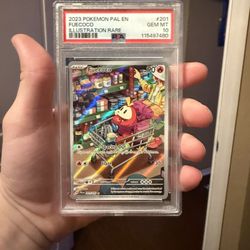 Paldea Evolved Fuecoco Illustration Rare #201 PSA10