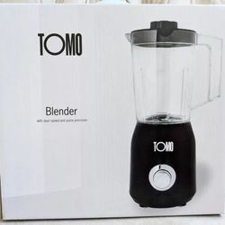 NEW! ToMo 1.5 Liter (1.6 Quart) Compact Kitchen 2-speed & Pulse Food Blender