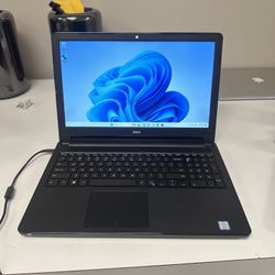 Dell 15” Touch screen Laptop 2.4ghz Core i3-7100U 16gb RAM 500gb SSD Windows 11 