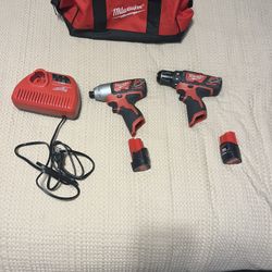 Milwaukee M12 Drills 