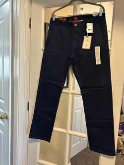 Dockers Men’s Size W32 L30  Slim Tapered Dark Blue