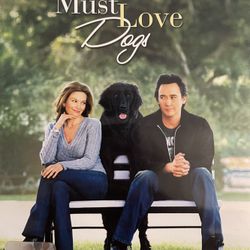 MUST LOVE DOGS Full-Screen Edition (DVD-2005) John Cusack + Diane Lane!