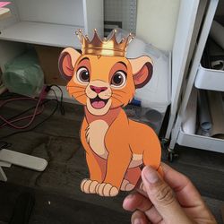 Baby Lion Cutouts