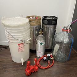 Brewing Equipment: Kegs, CO2, Carboy and More