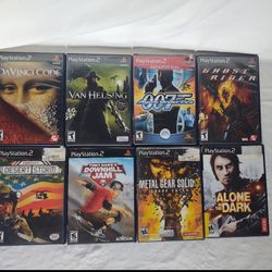 Play Station2
 games. See pictures for prices.