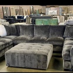 Fabric Custom Build Sectionals Ready To Pick Up Today 