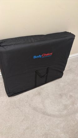 Body choice massage table - like new, covers included, never used