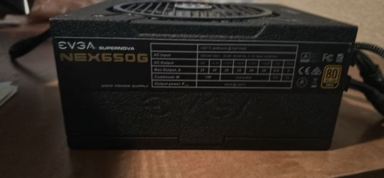 650w EVGA power supply