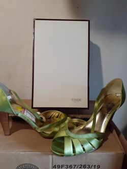 Coach Heels size 10