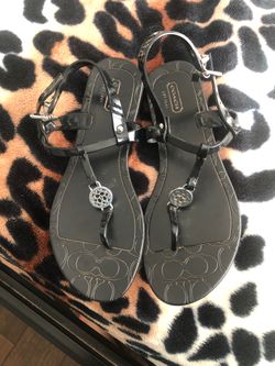 Coach sandals