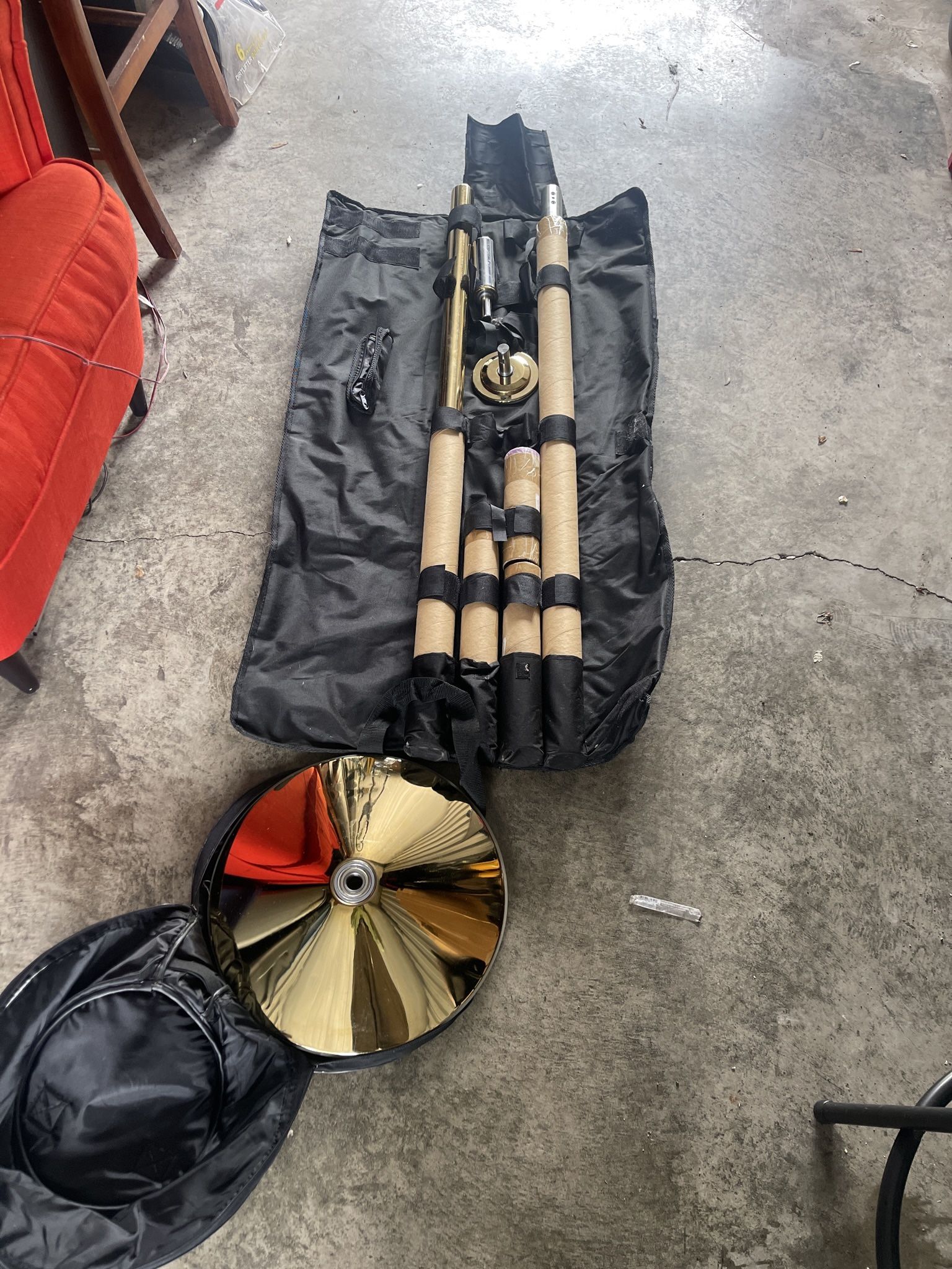 Spinning Stripper Pole.