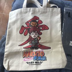 BAPE x Naruto Tote Bag #3 SUPER RARE 
