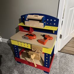Kids Tool Bench & Tools