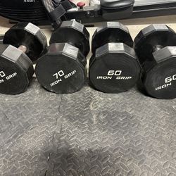 Iron Grip Dumbbells 