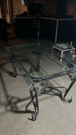 Glass table
