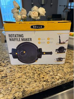 BELLA Classic Rotating Belgian Waffle Maker (Model 13591), a
