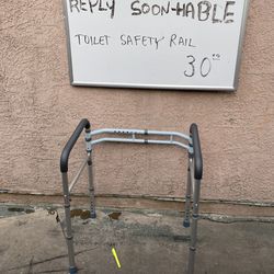 Toilet Safety Rail Riel Para Sostenerse Y Levantarse Del Toilet