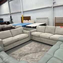 Sofa and love seat 