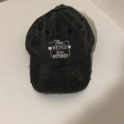 Hat For Dad-This Legend Has Retired Baseball Cap Vintage Dad: Grand Dad Hat