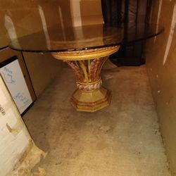 Vintage Glass Table