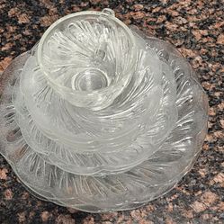 Clear Glass Dinnerware 