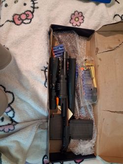 Toy nurf gun
