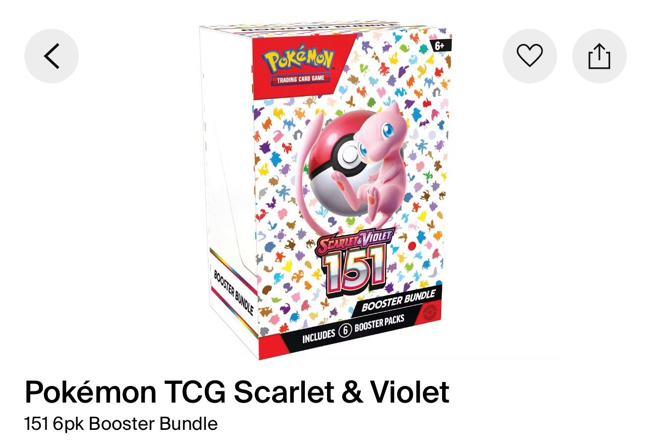 151 Booster Bundle