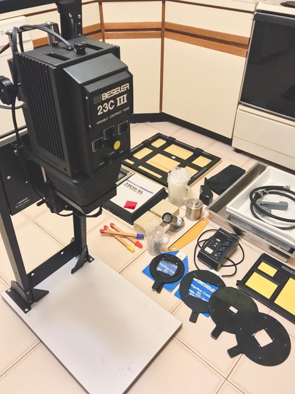 即出荷】【即出荷】引伸し機 BESELER 23C Ⅲ 支柱パーツ その他