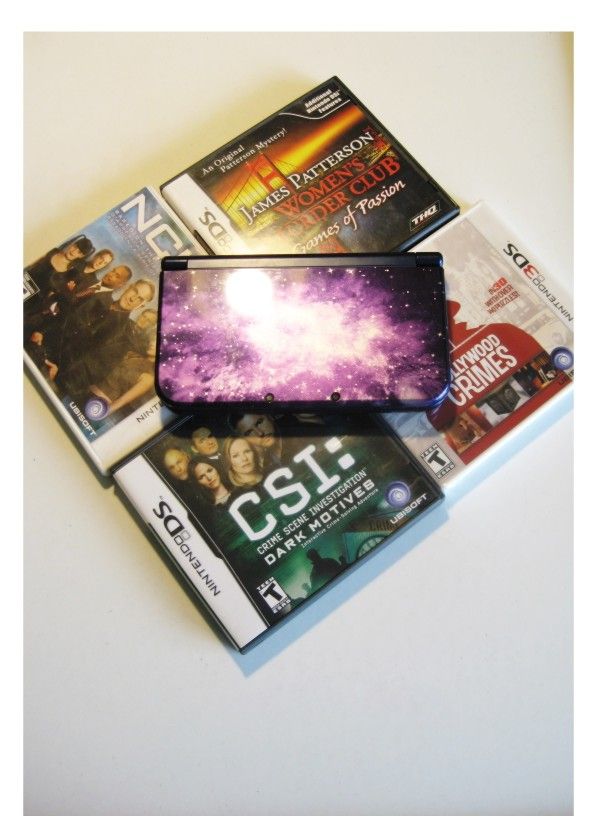 Nintendo New 3ds xl Galaxy Limited Edition Murder Mystery Deal!!