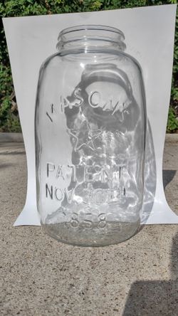 Large Mason Jar (No Lid)
