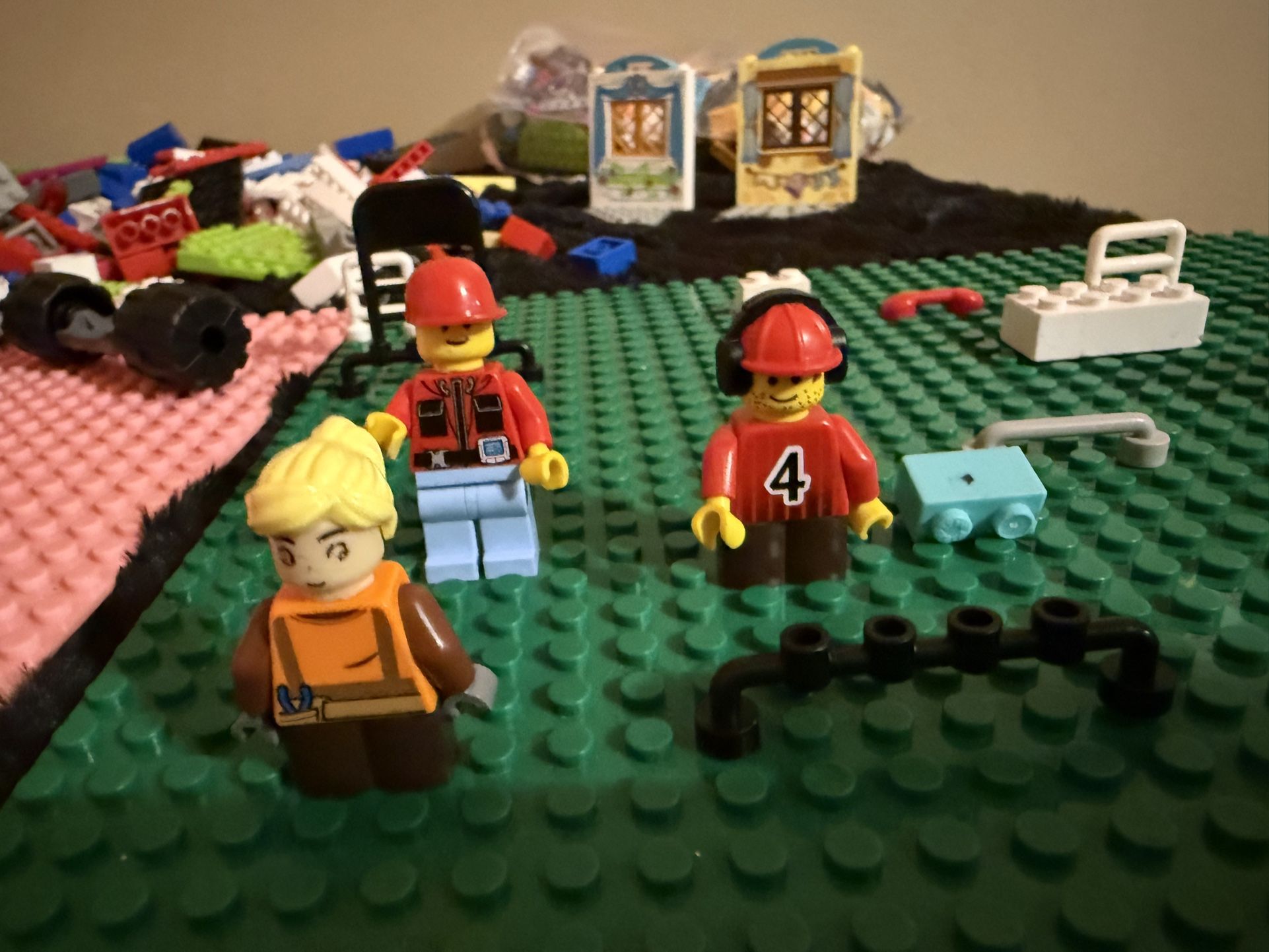 Bag Full Of assorted LEGO bricks