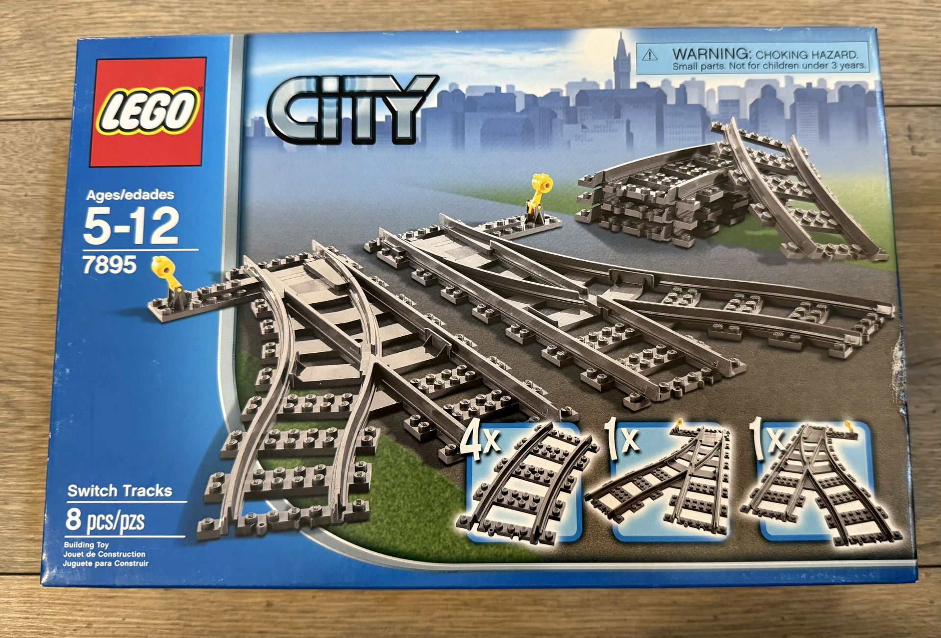 Lego City Train Switching Tracks 7895