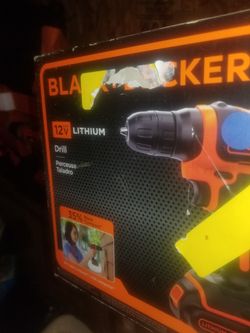 Black and decker 12 volt drill