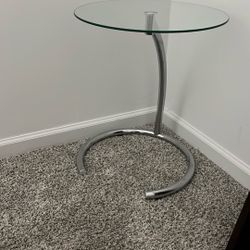 Chrome End Table 
